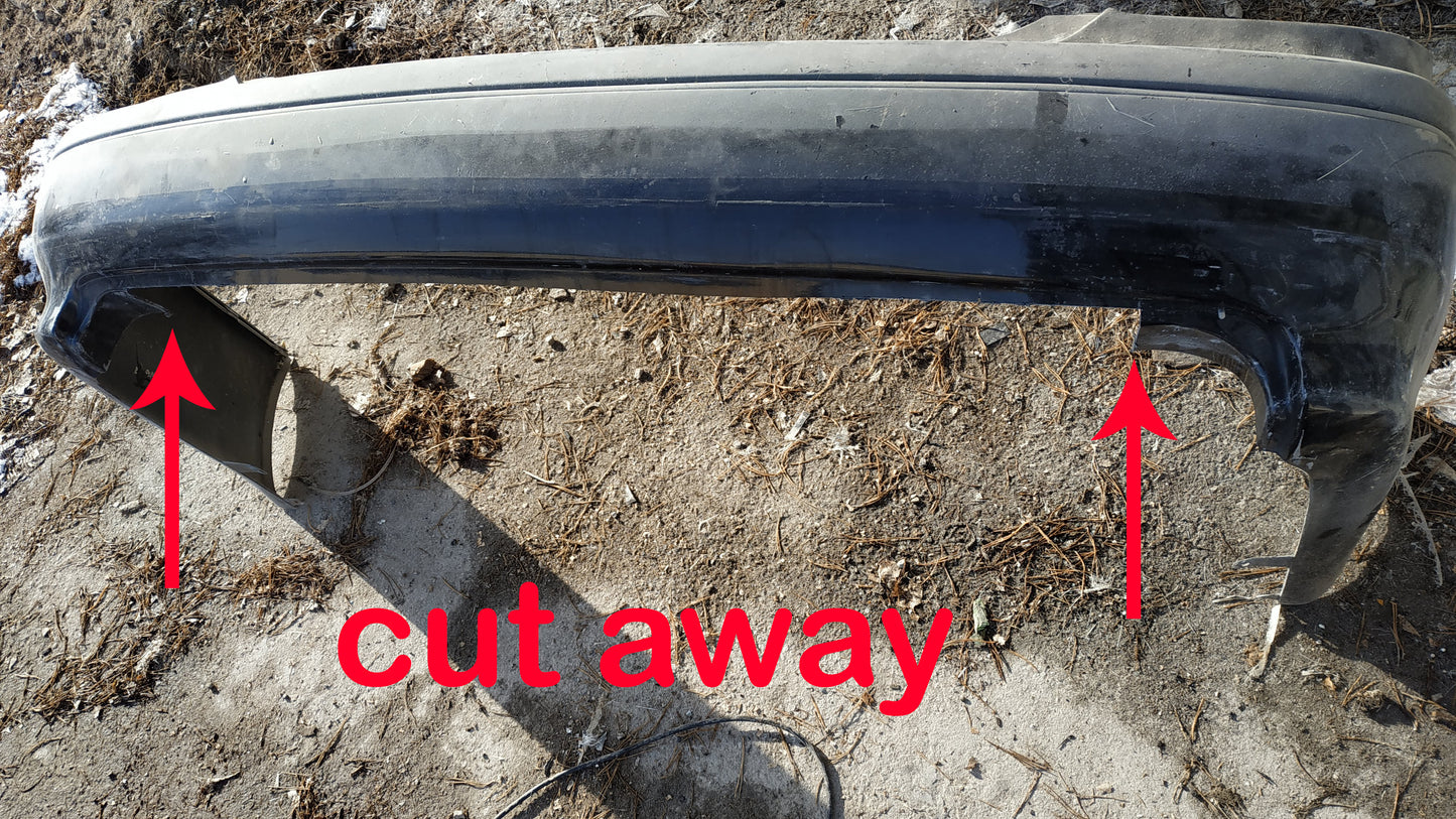 Rear skirt TTE for Lexus gs300 gs400 gs430 Toyota Aristo JZS160 JZS161 Tuning