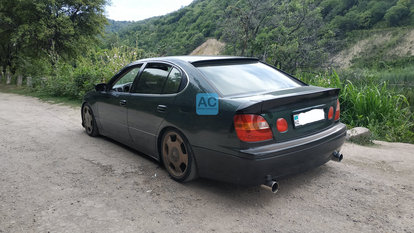 Trunk spoiler lip wing ducktail Sportline Lexus GS300 GS430 Aristo jzs160 jzs161