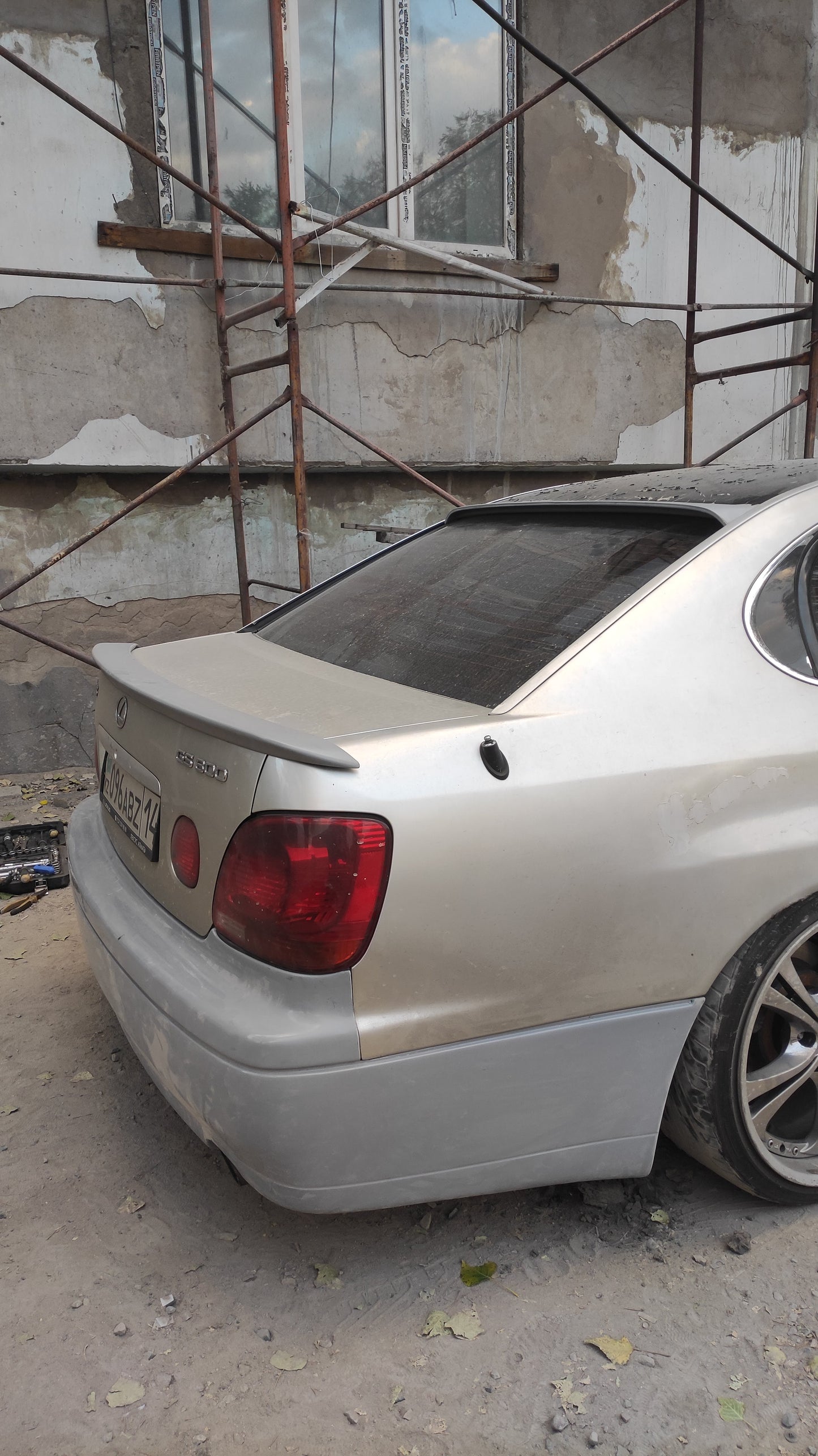 Artisan Rear side glass spoiler Lexus Gs300 GS430 Toyota Aristo JZS160 Tuning AC