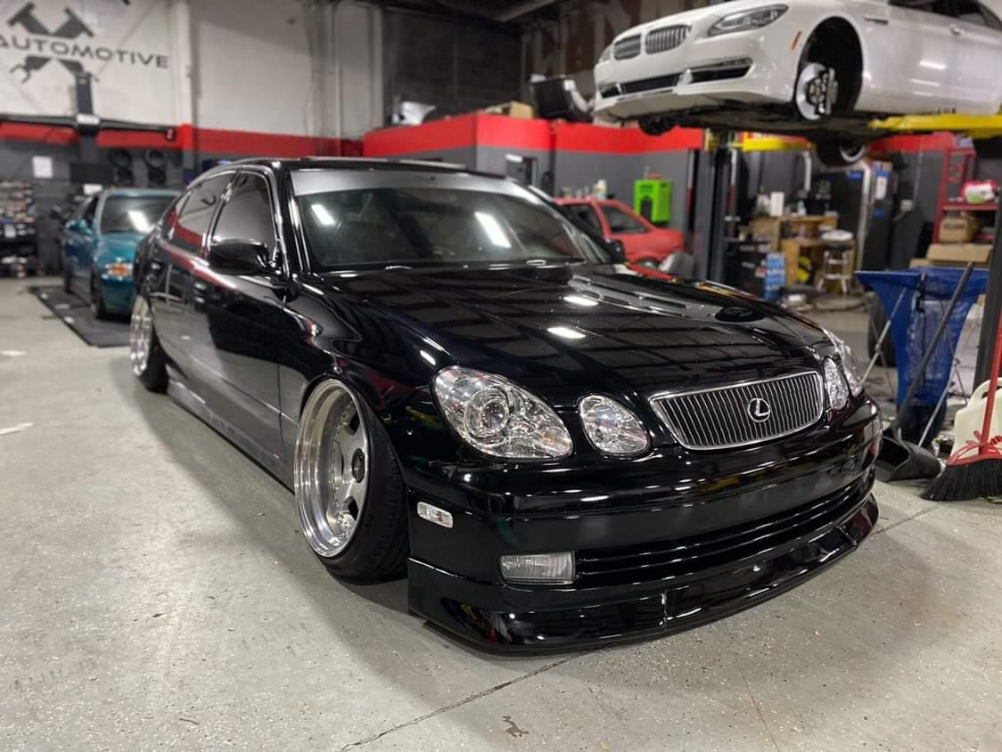 Front lip Wald SportLine Style Lexus gs300 gs430 JZS160 Aristo JZS161 Tuning AC