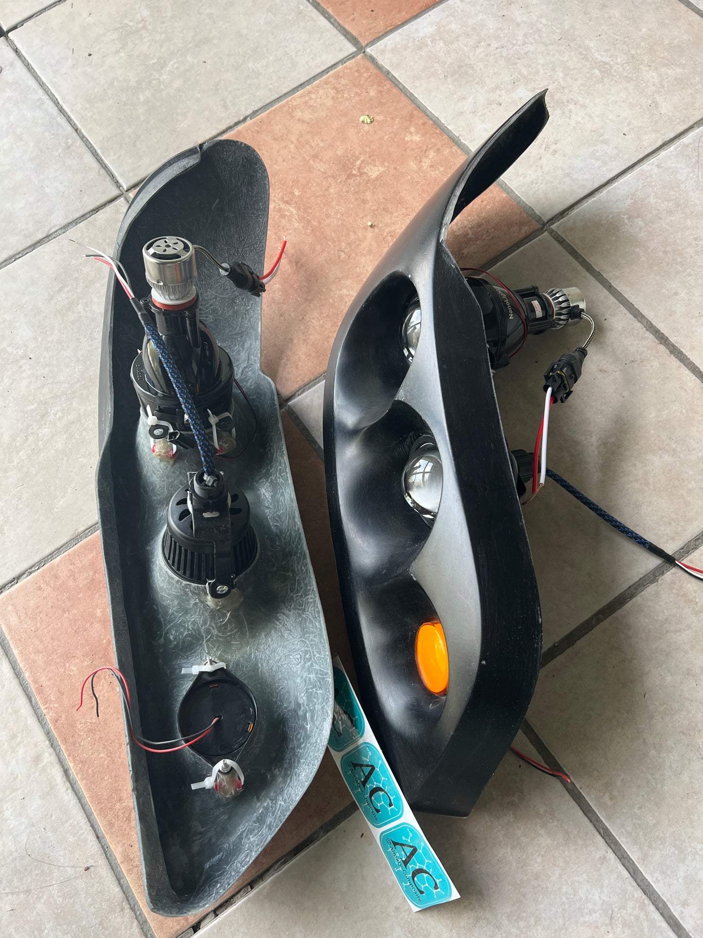 Headlights Lexus GS300 Aristo jzs147 Tuning