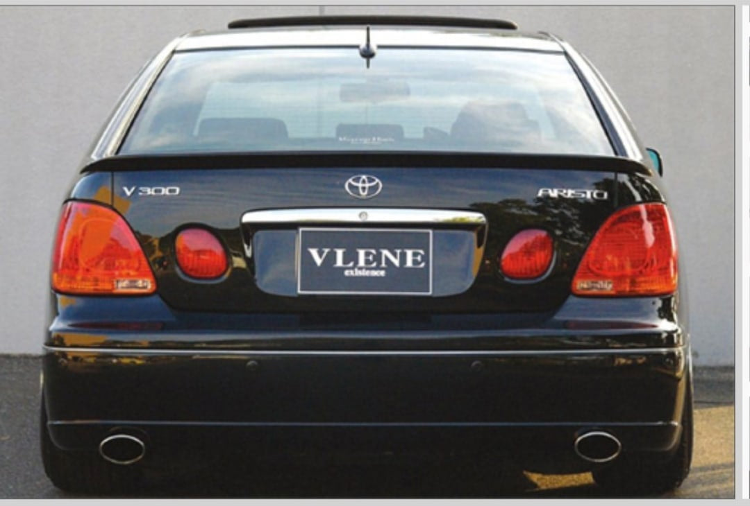 Trunk spoiler VLENE Lip for Lexus GS300 GS430 Aristo jzs160 jzs161 Tuning