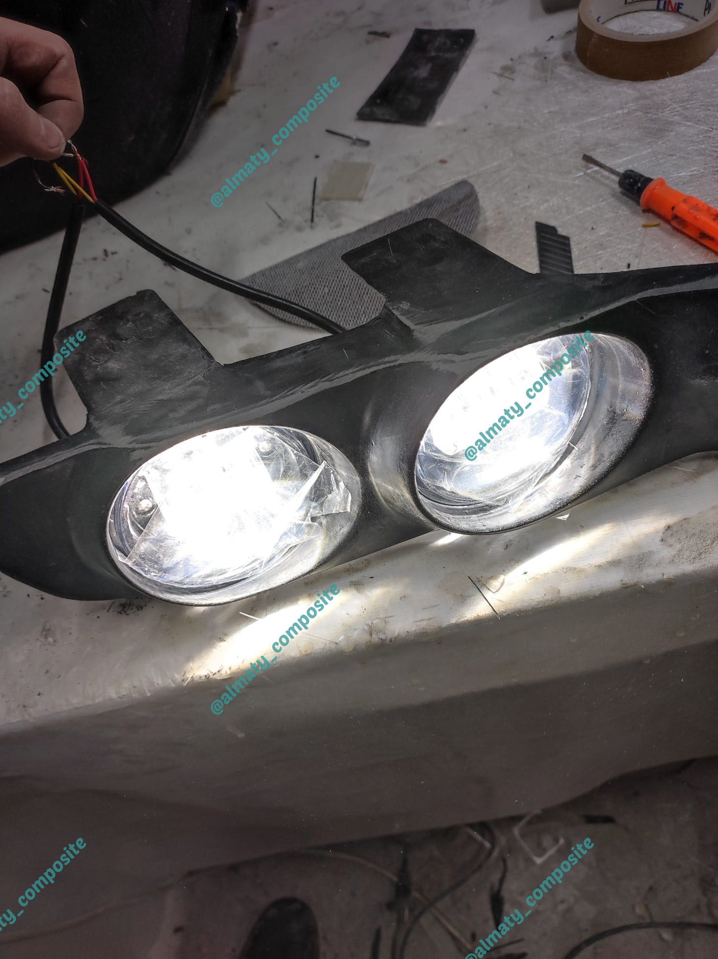 Fog lamp LED Artisan 2GS Lexus GS300 GS400 GS430 Aristo jzs160 jzs161 Tuning