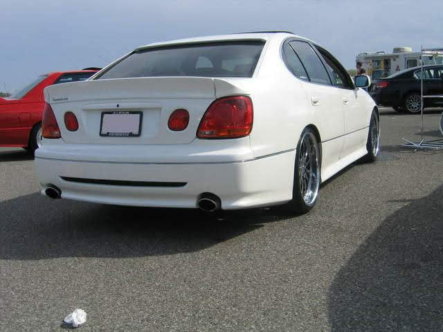 Trunk spoiler lip wing ducktail Sportline Lexus GS300 GS430 Aristo jzs160 jzs161