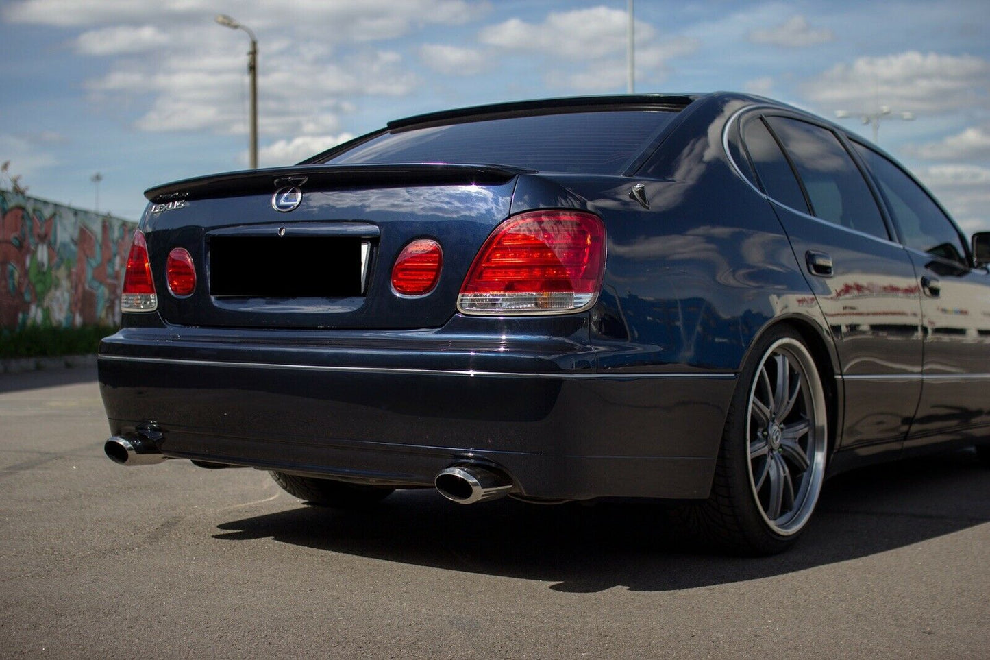 Trunk spoiler TTE Lip Ducktail for Lexus GS300 GS430 Aristo jzs160 jzs161 Tuning AC