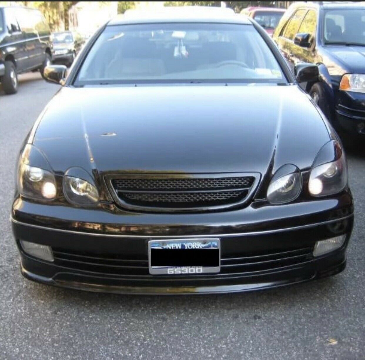 Blitz Style Front Grill Black 2GS Lexus gs300 gs430 JZS160 Aristo JZS161 Tuning AC