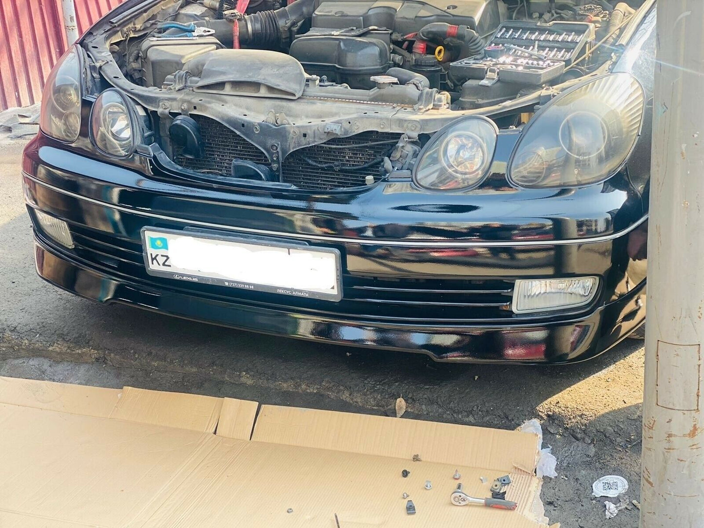 Front lip "Cadena" Lexus GS300 GS400 GS430 Toyota Aristo jzs160 jzs161 Tuning AC