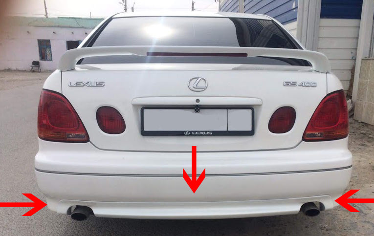 Rear skirt TomS for Lexus gs300 gs400 gs430 JZS160 Aristo JZS161 Tuning AC