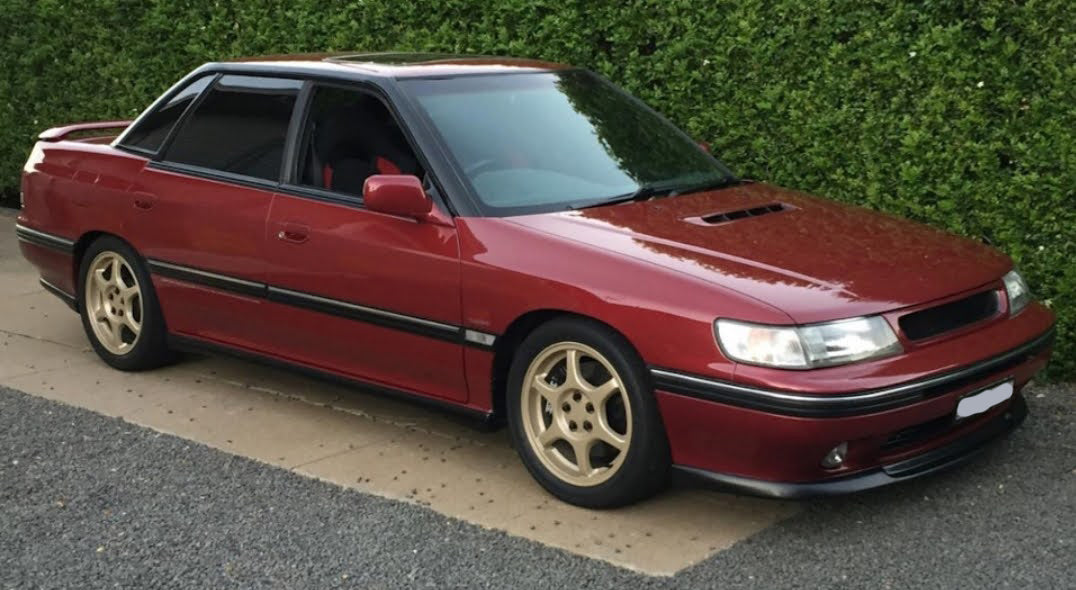 Front lip STI for Subaru Legacy BC, BJ, BF 1989-1994 [AC]