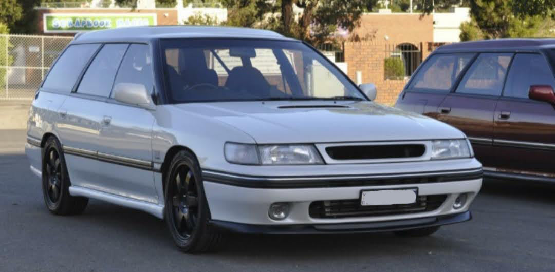 Front lip STI for Subaru Legacy BC, BJ, BF 1989-1994 [AC]