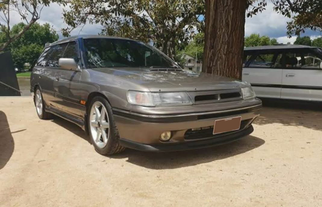 Front lip STI for Subaru Legacy BC, BJ, BF 1989-1994 [AC]