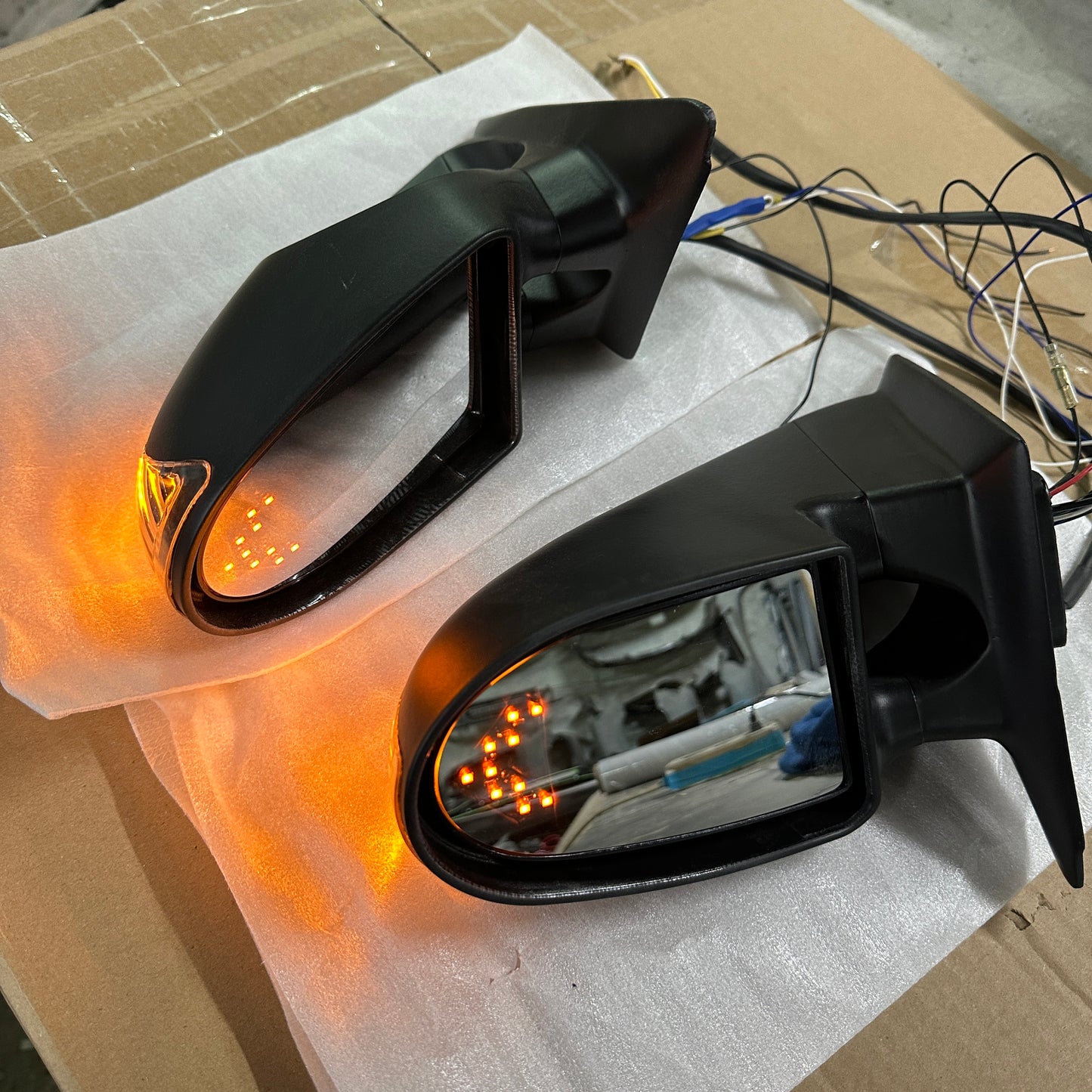 Ganador style side mirrors for Lexus GS300 GS400 JZS160