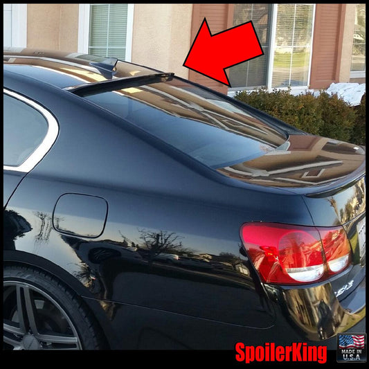 Rear side glass spoiler for Lexus gs350 gs460 gs430 GRS190 Tuning
